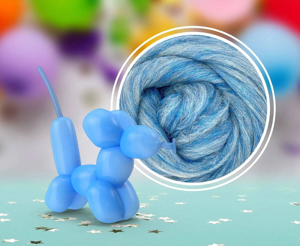 Glitter White/Blue Blends WoW