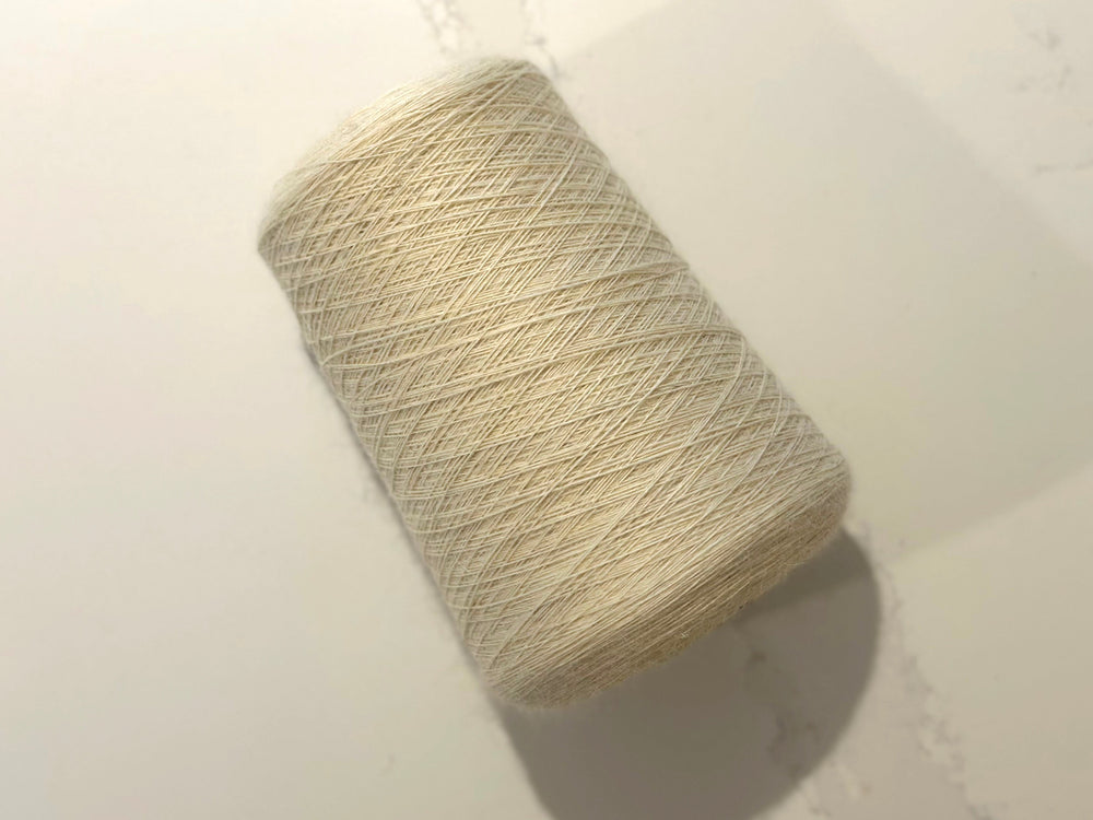 White Wensleydale Weaving Yarn