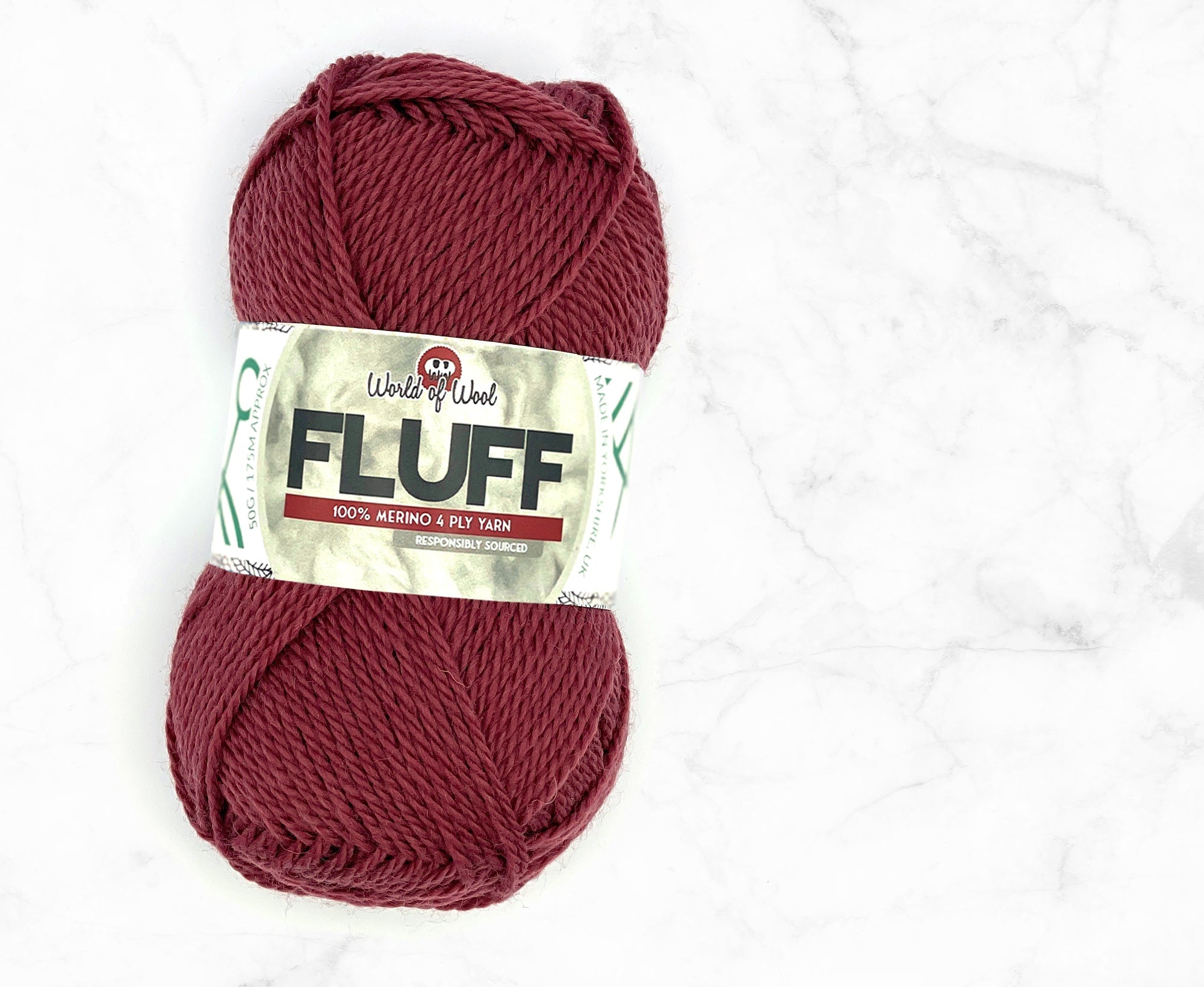 Powder Puff Fluff Merino 4 Ply Yarn