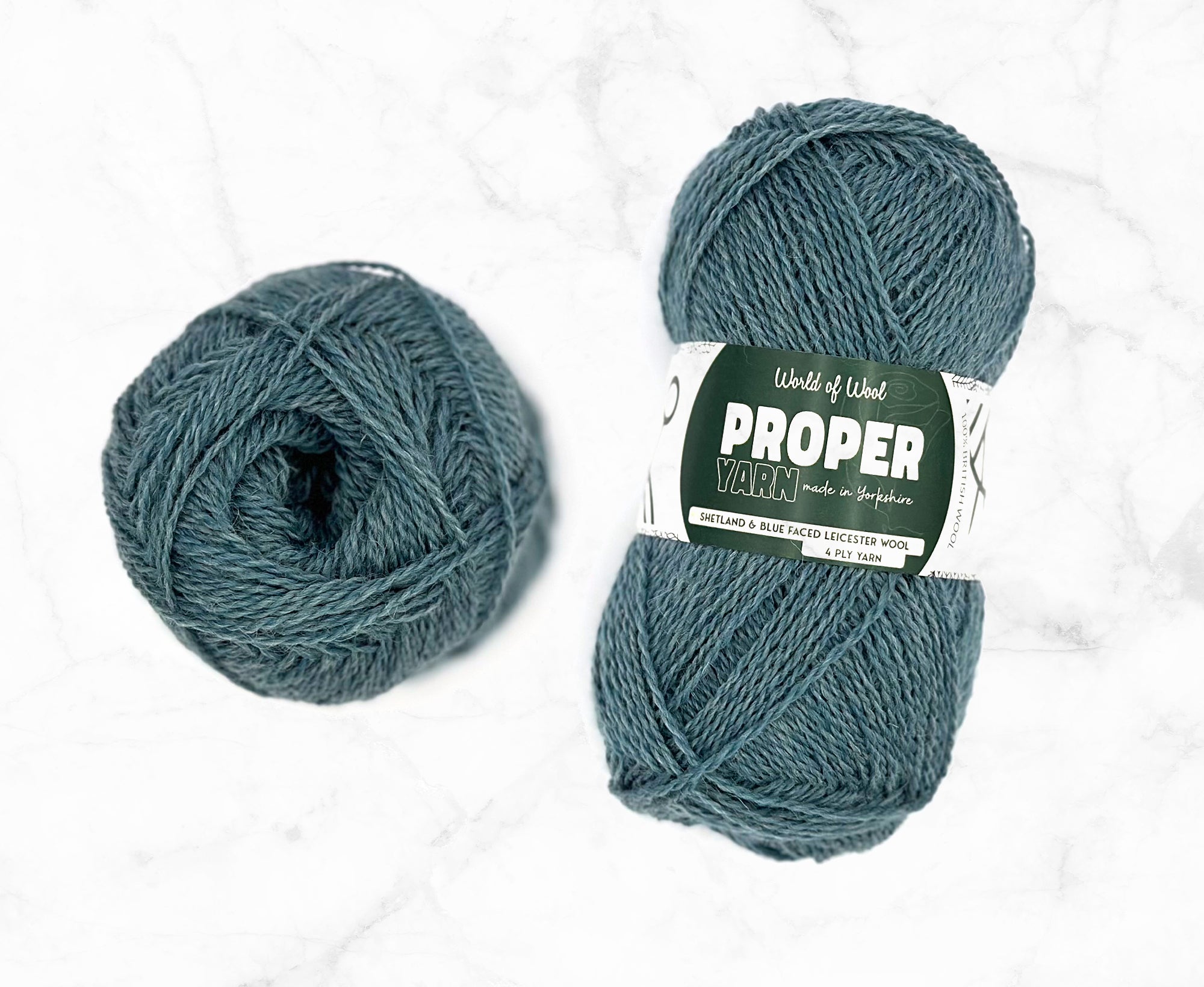 Gander Green Proper 4 Ply Yarn