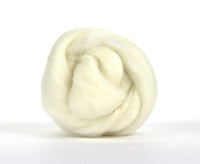 White Polwarth Top - World of Wool
