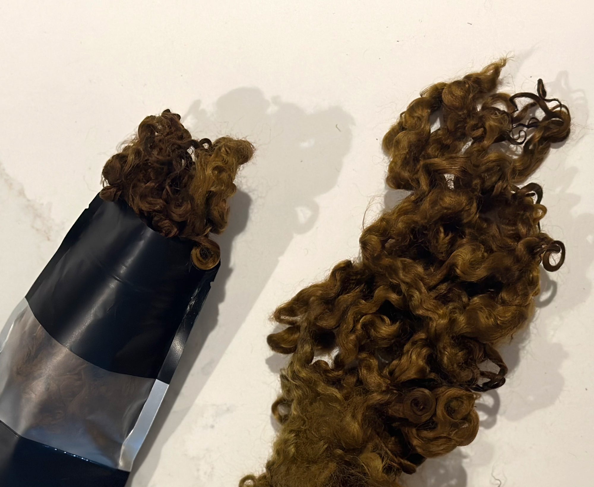 Locky Wensleydale Wool Locks Cocoa – World of Wool Trade