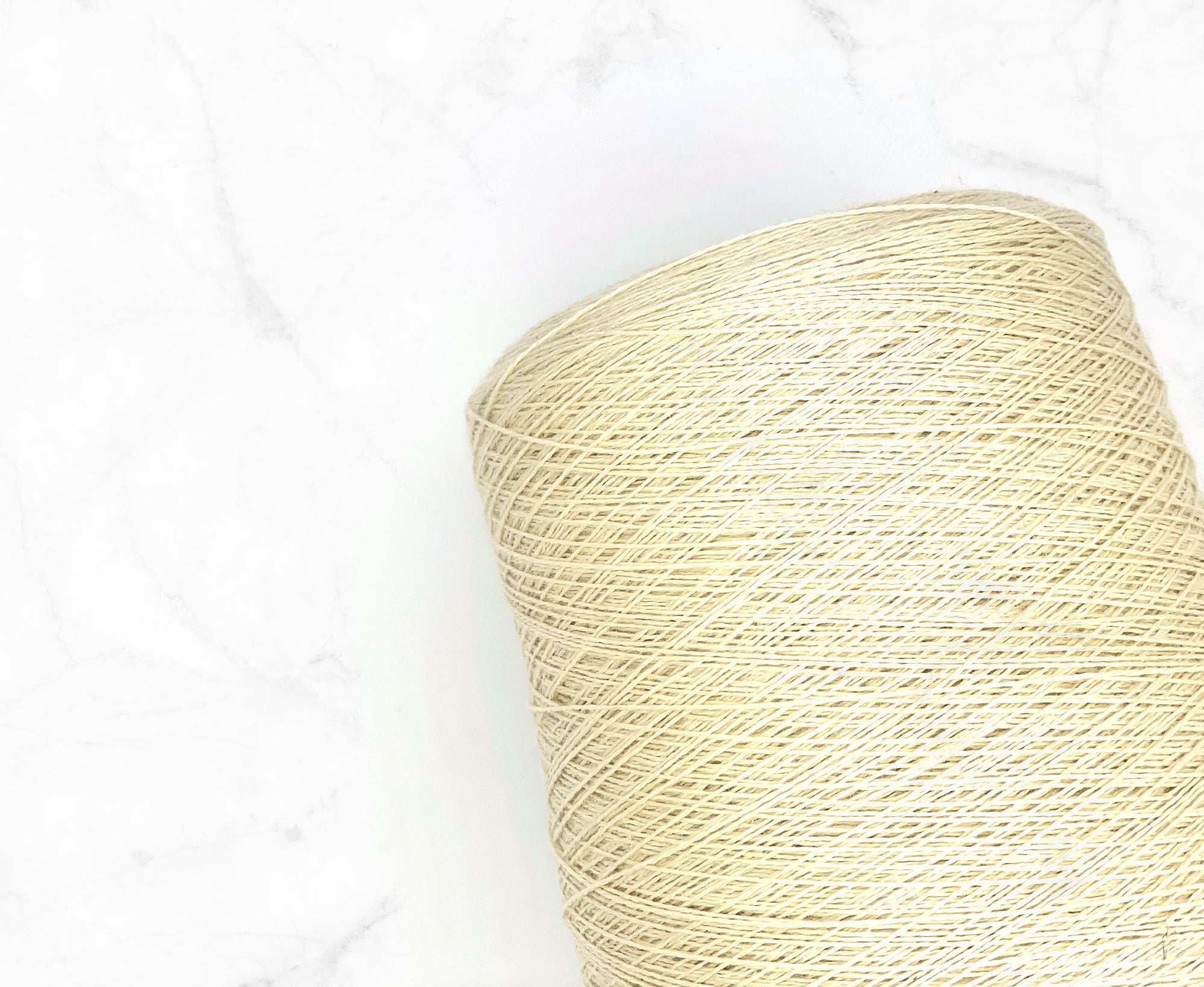 Ivory Lace Machine Knitting Yarn