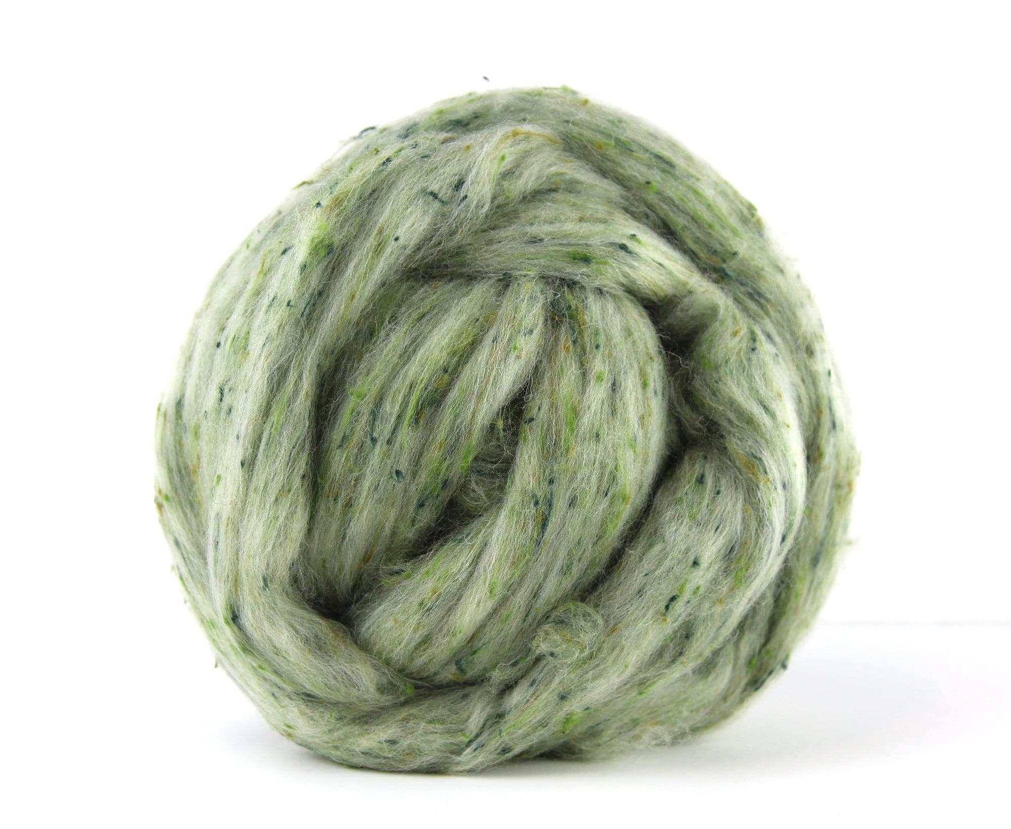 Heritage Green Tweed Top - World of Wool