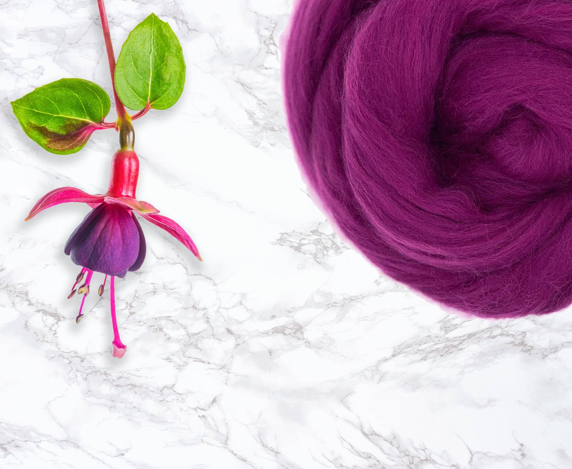 Merino Fuchsia - World of Wool