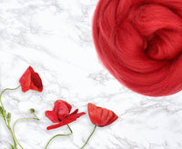 Merino Poppy - World of Wool