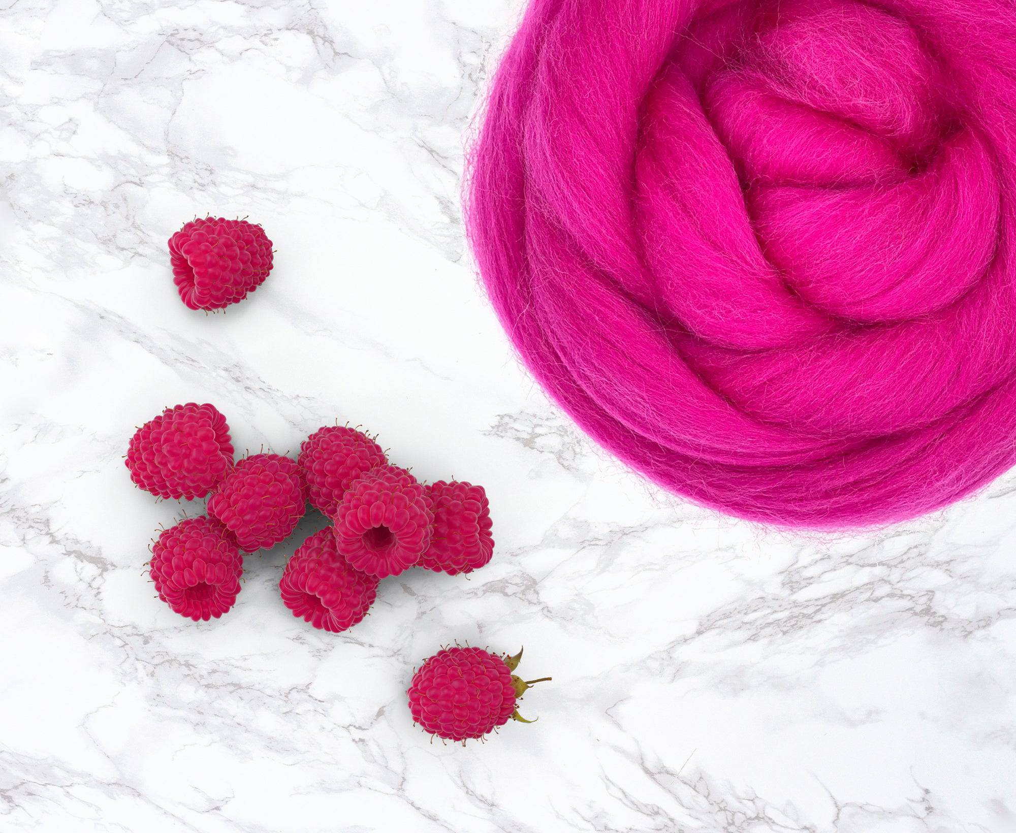 Merino Raspberry - World of Wool