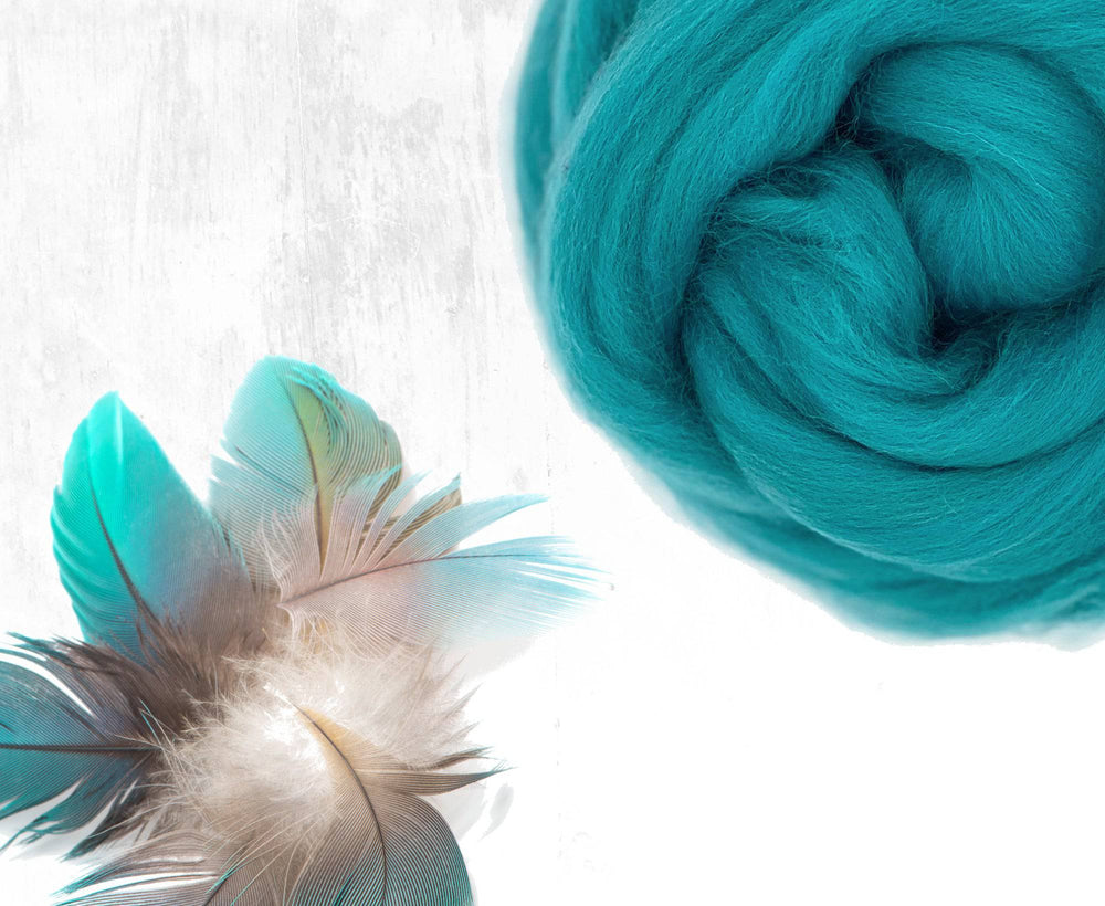 Superfine Merino Cerulean - World of Wool