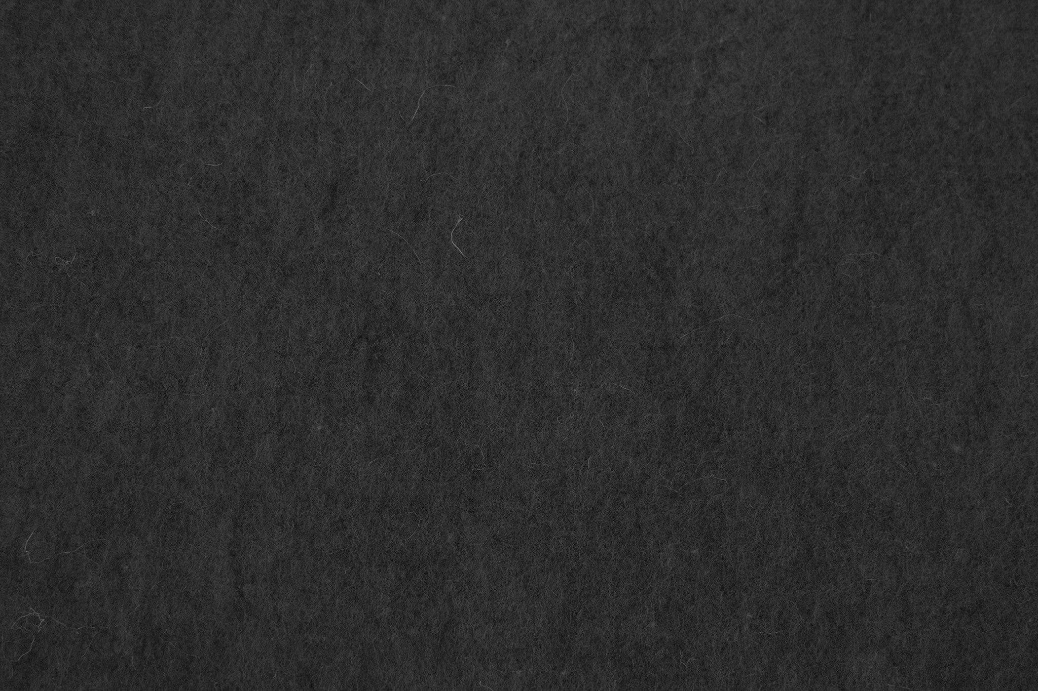 Melange Graphite 1.2mm Wool Felt - World of Wool