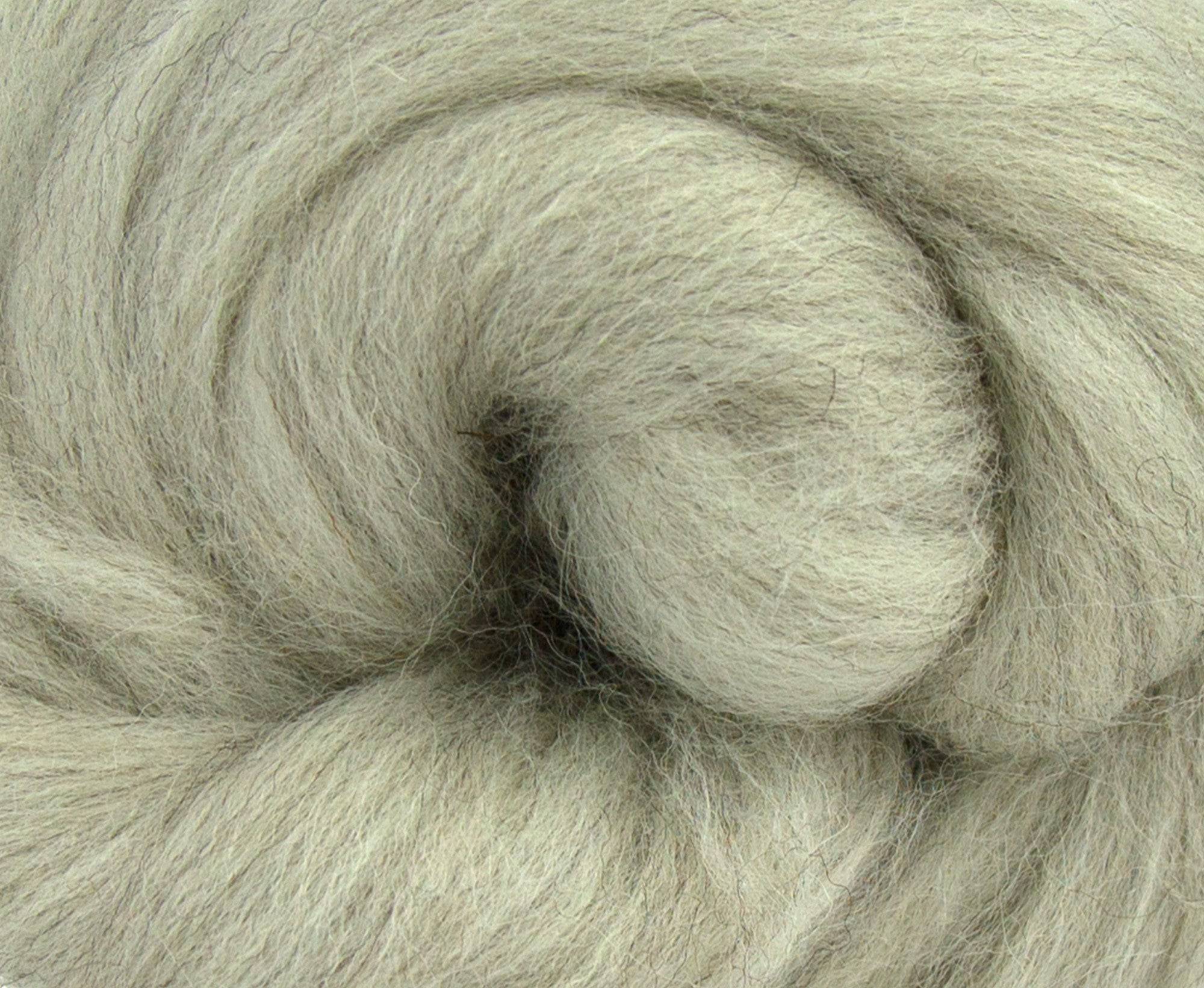 Light Grey Swaledale Top - World of Wool