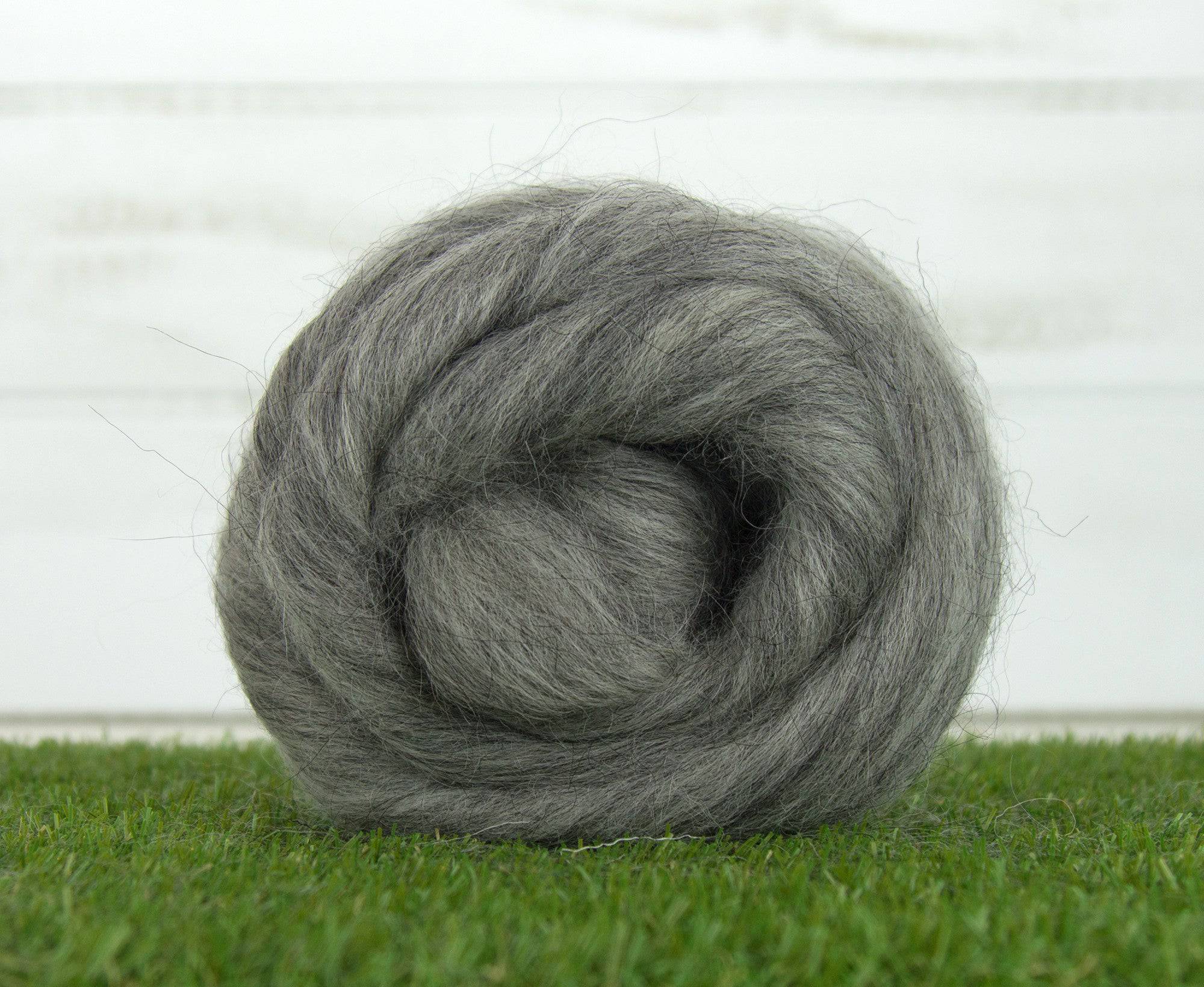 Mid Grey Icelandic Top - World of Wool