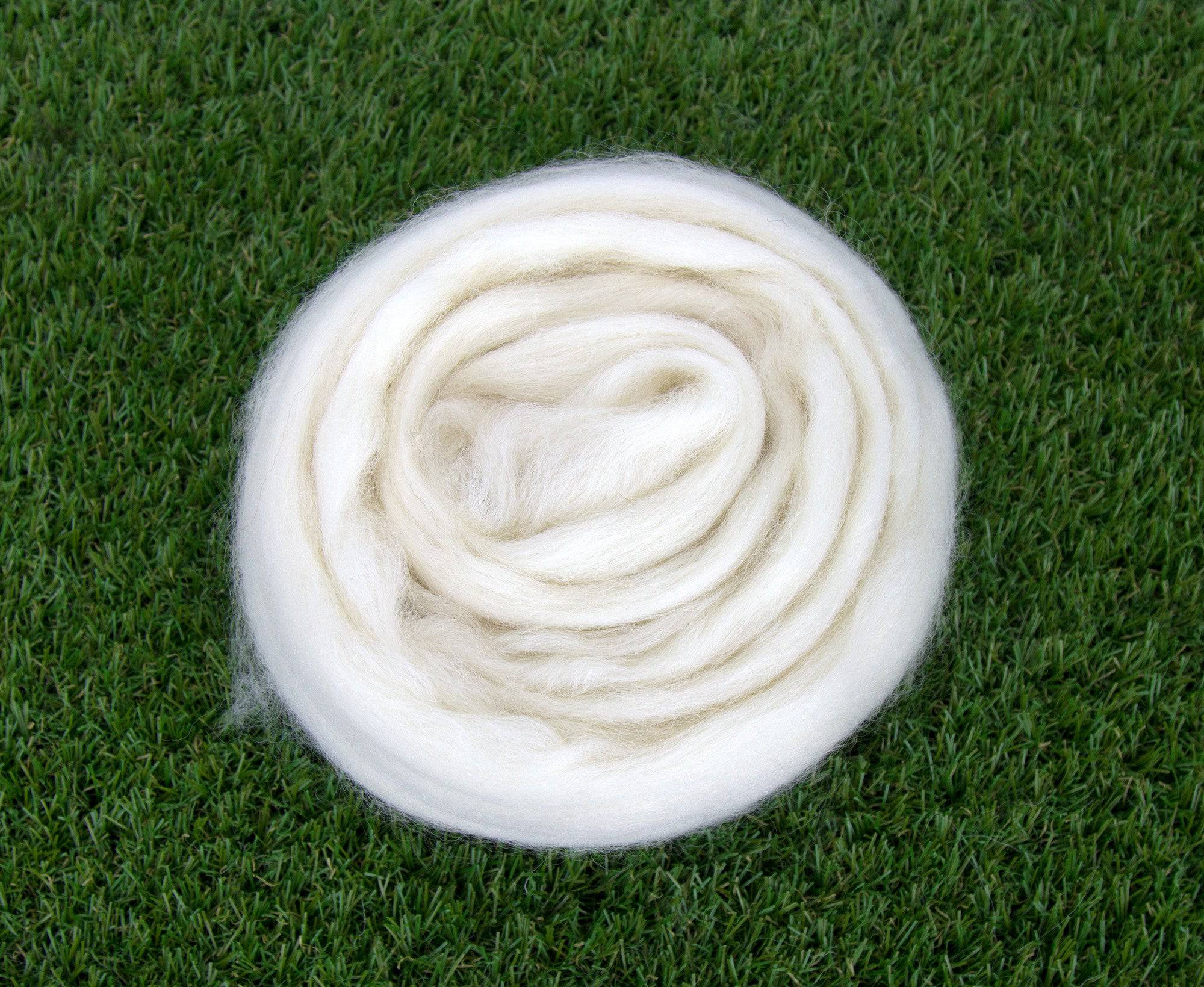 White Falkland Top - World of Wool