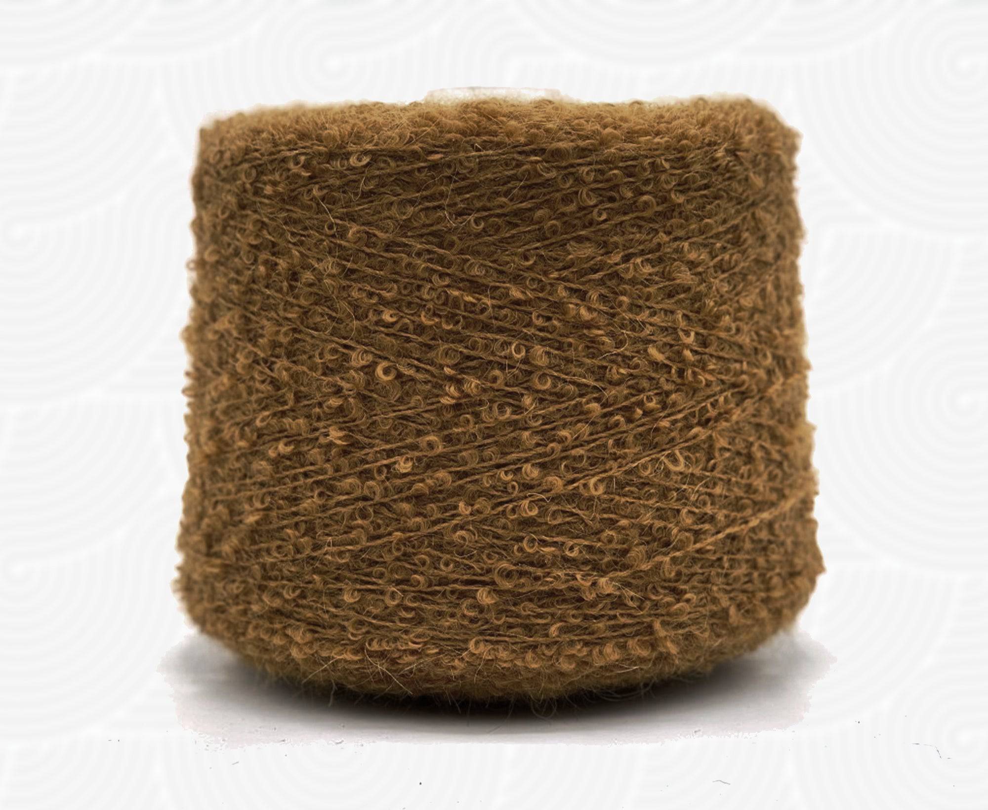 Capybara Mohair Hoop Boucle Cone - World of Wool