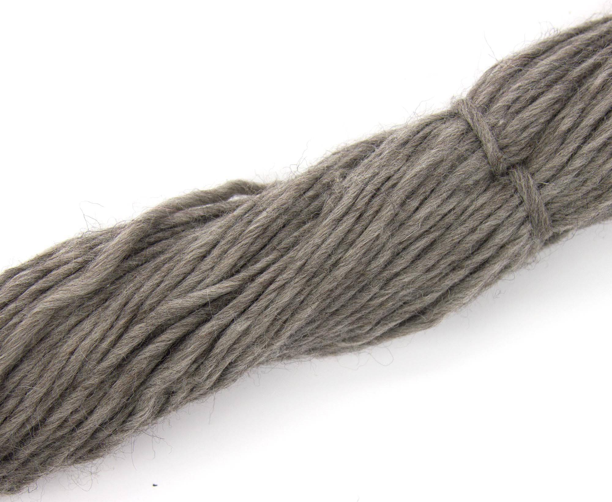 Grey Shetland Super Chunky Weight Hank - World of Wool