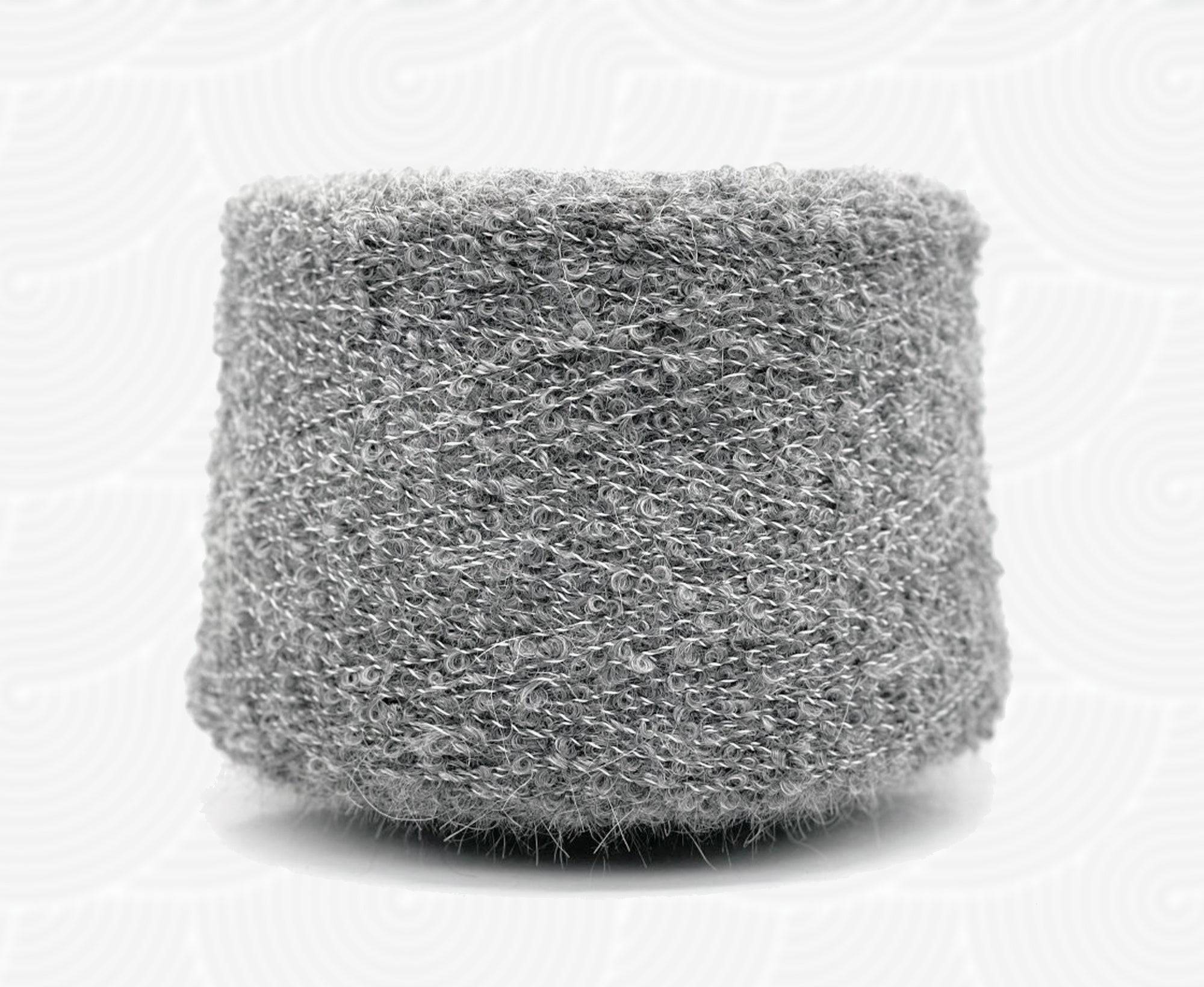 Koala Mohair Hoop Boucle Cone - World of Wool