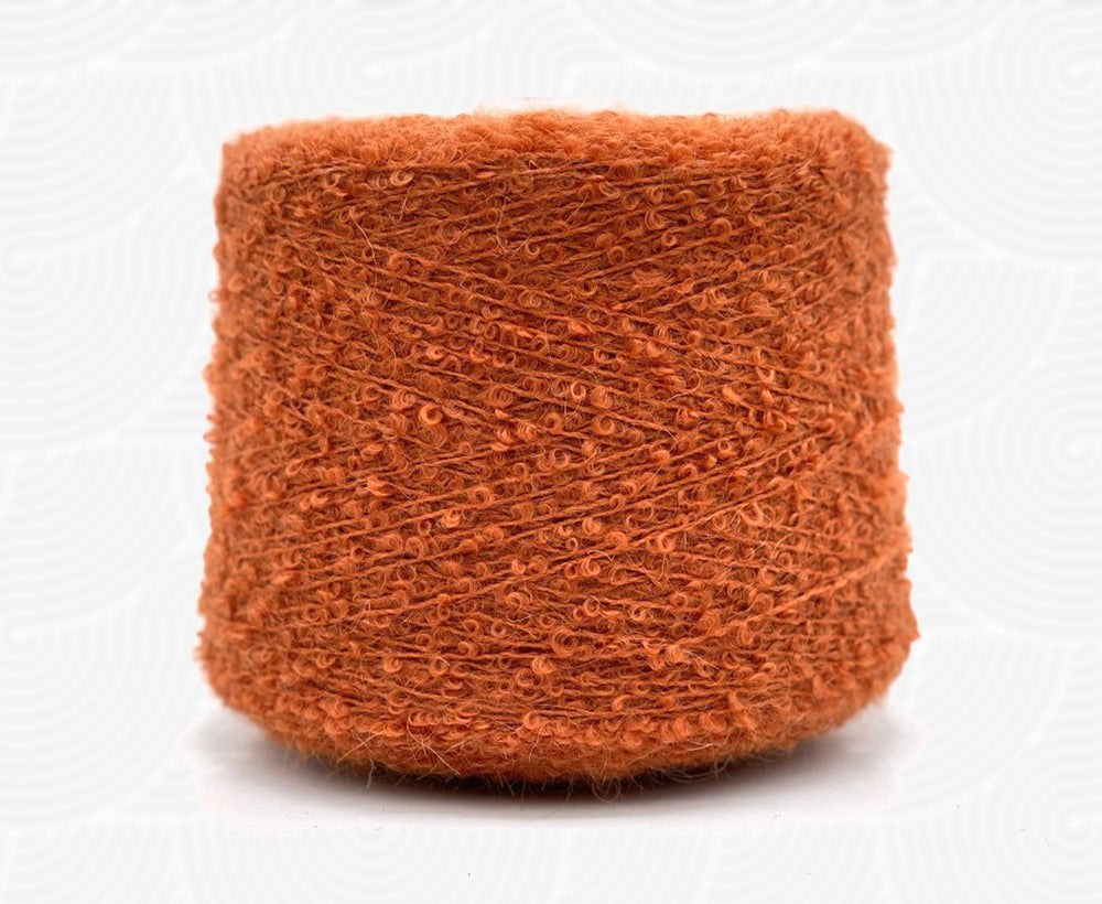 Orangutan Mohair Hoop Boucle Cone - World of Wool