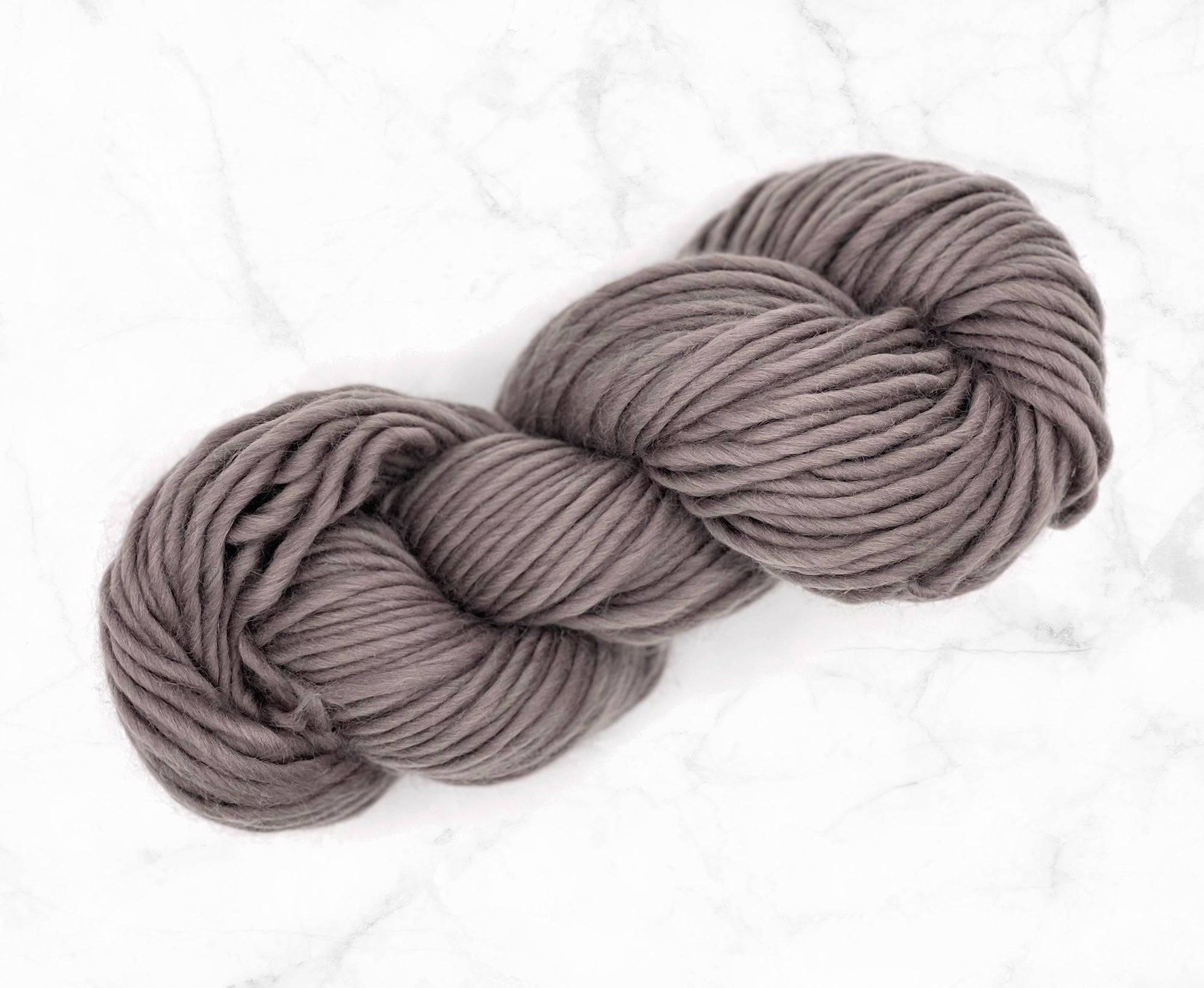 Pewter Merino Super Chunky Weight - World of Wool