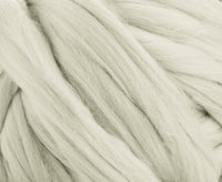 Superfine Natural White Merino Jumbo Yarn - World of Wool