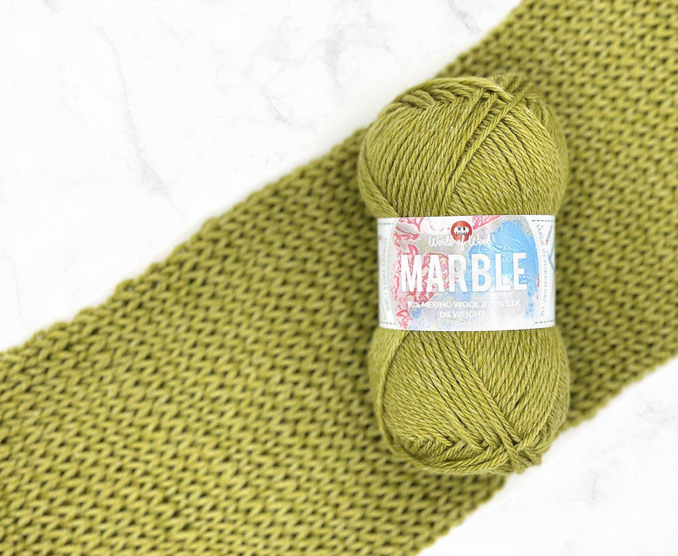 Watergrass Marble DK - World of Wool