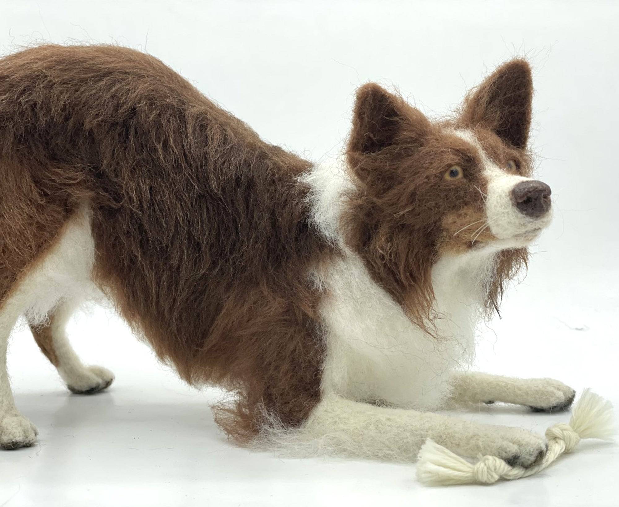 Benji The Border Collie | Artisan Needle Felting Kit - World of Wool