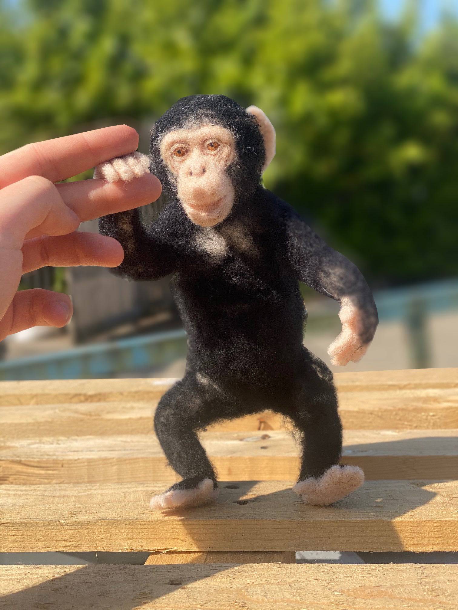 Chico The Chimp | Needle Felting Kit - World of Wool