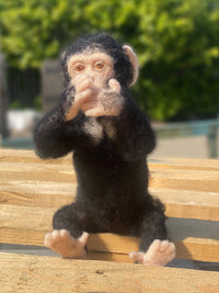 Chico The Chimp | Needle Felting Kit - World of Wool