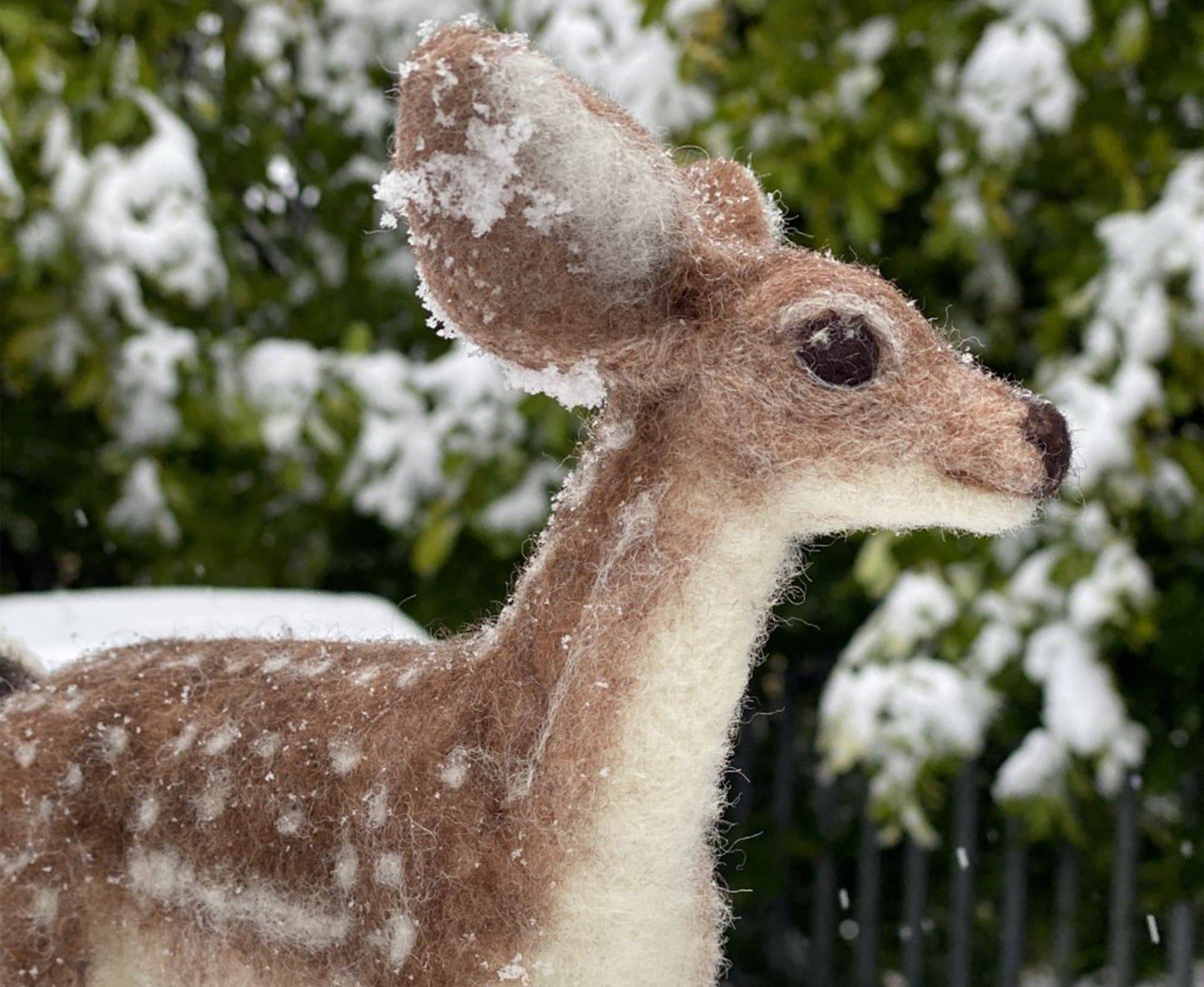 Dixie The Deer | Needle Felting Kit - World of Wool