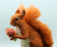 Solly The Squirrel | Needle Felting Kit - World of Wool